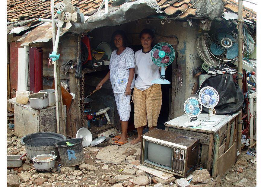 Photo bidonville A  jakarta